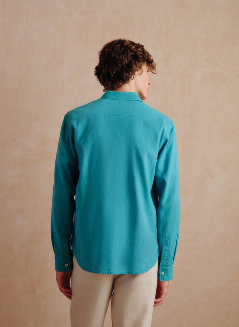 Camisa manga larga Lino Algodón Balem