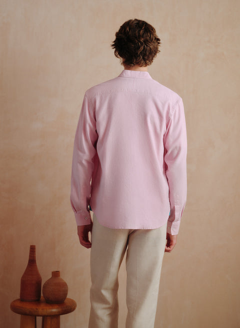 Camisa manga larga Lino Algodón Balem