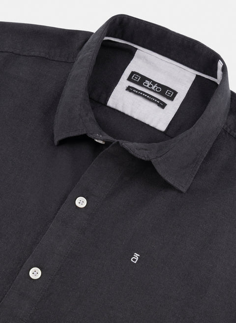 Camisa manga corta 100% Lino Park