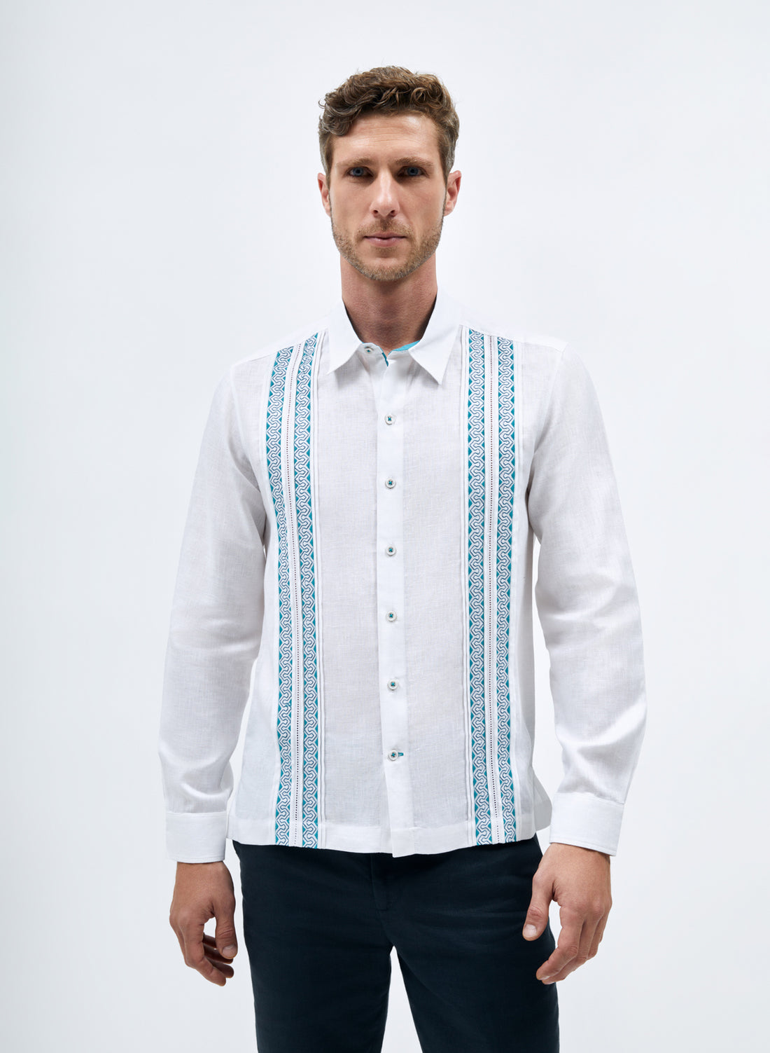 Guayabera 100% Lino Baltter