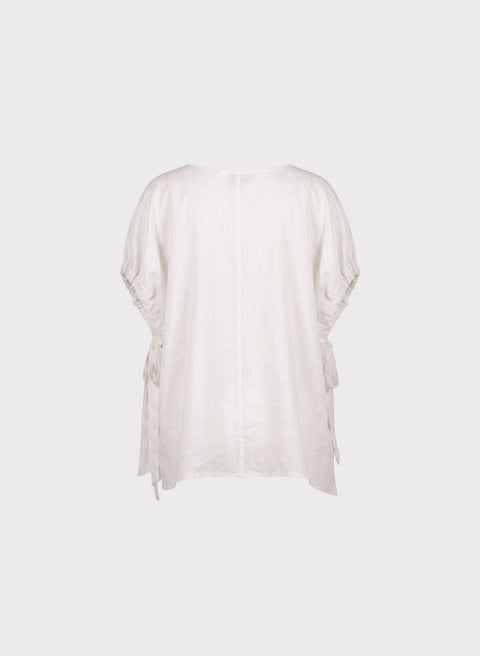 Blusa Manga corta 100% Lino Alaulas