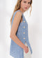 Blusa sin mangas 100% Lino Avy