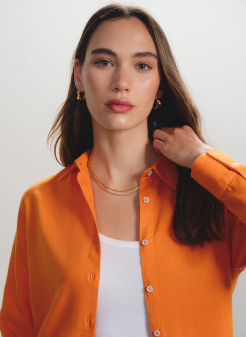 Blusa camisera 100% Lino Essenziale