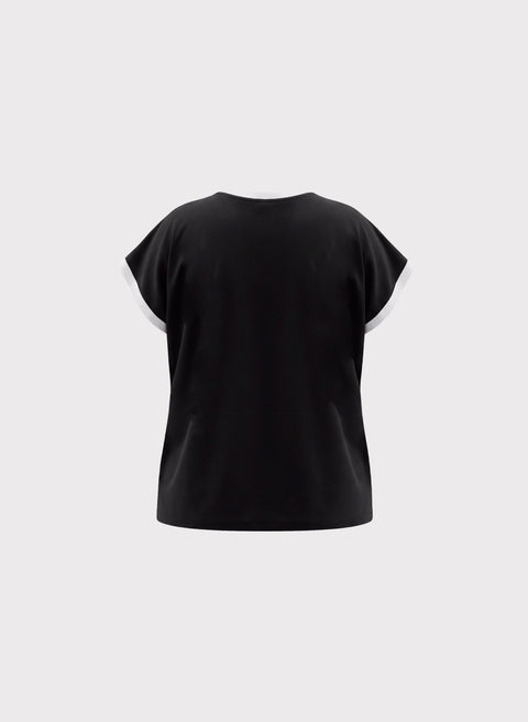 Blusa manga corta 100% Lino Tixa