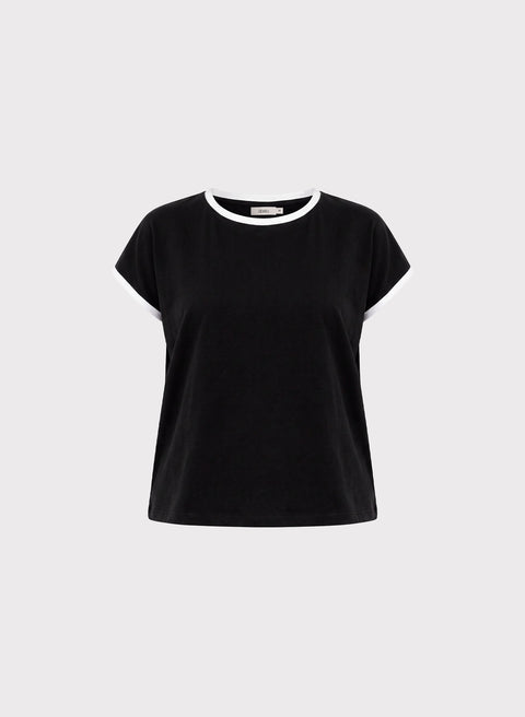 Blusa manga corta 100% Lino Tixa