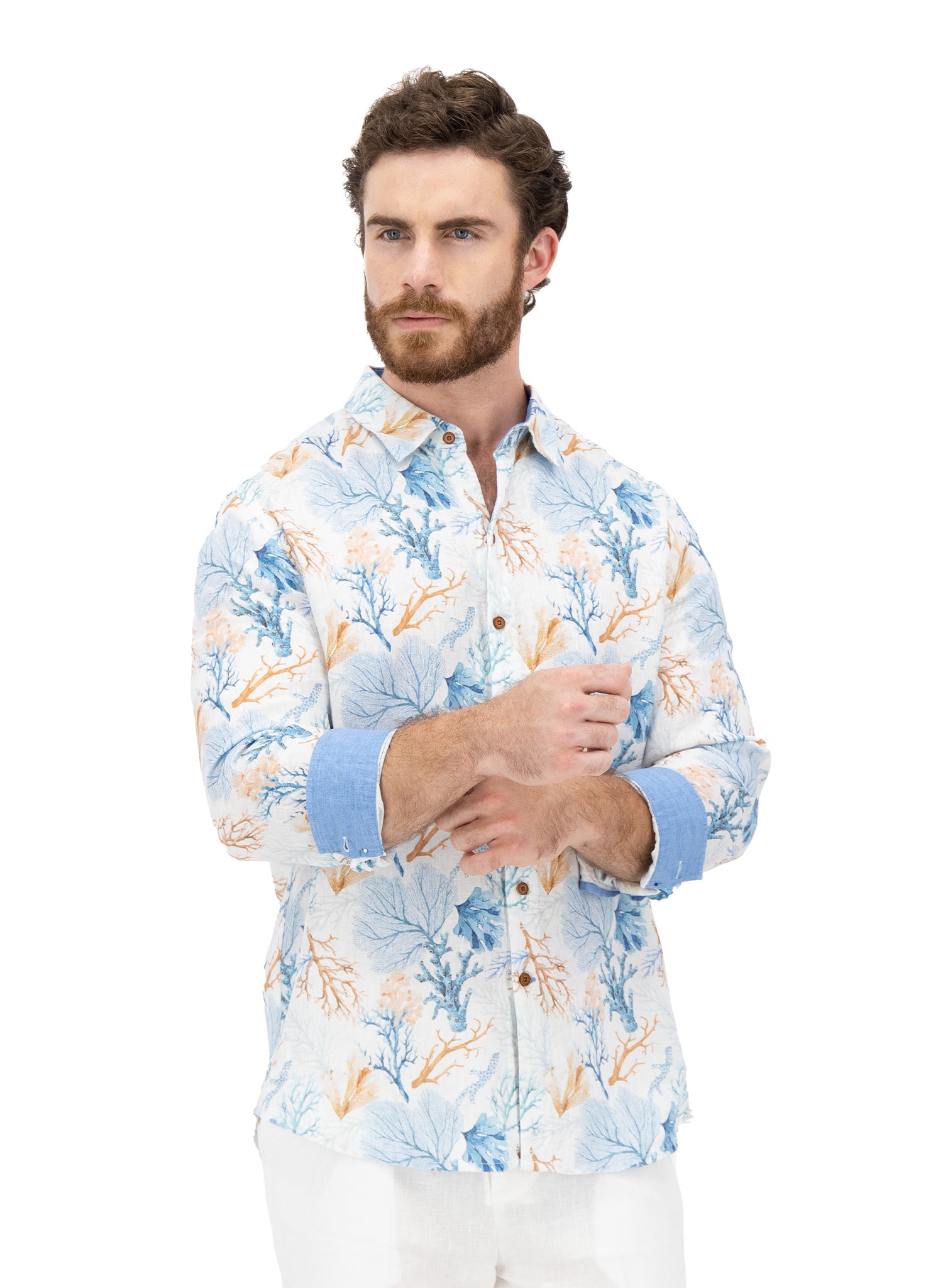 Camisa estampada Buck Gorgonia