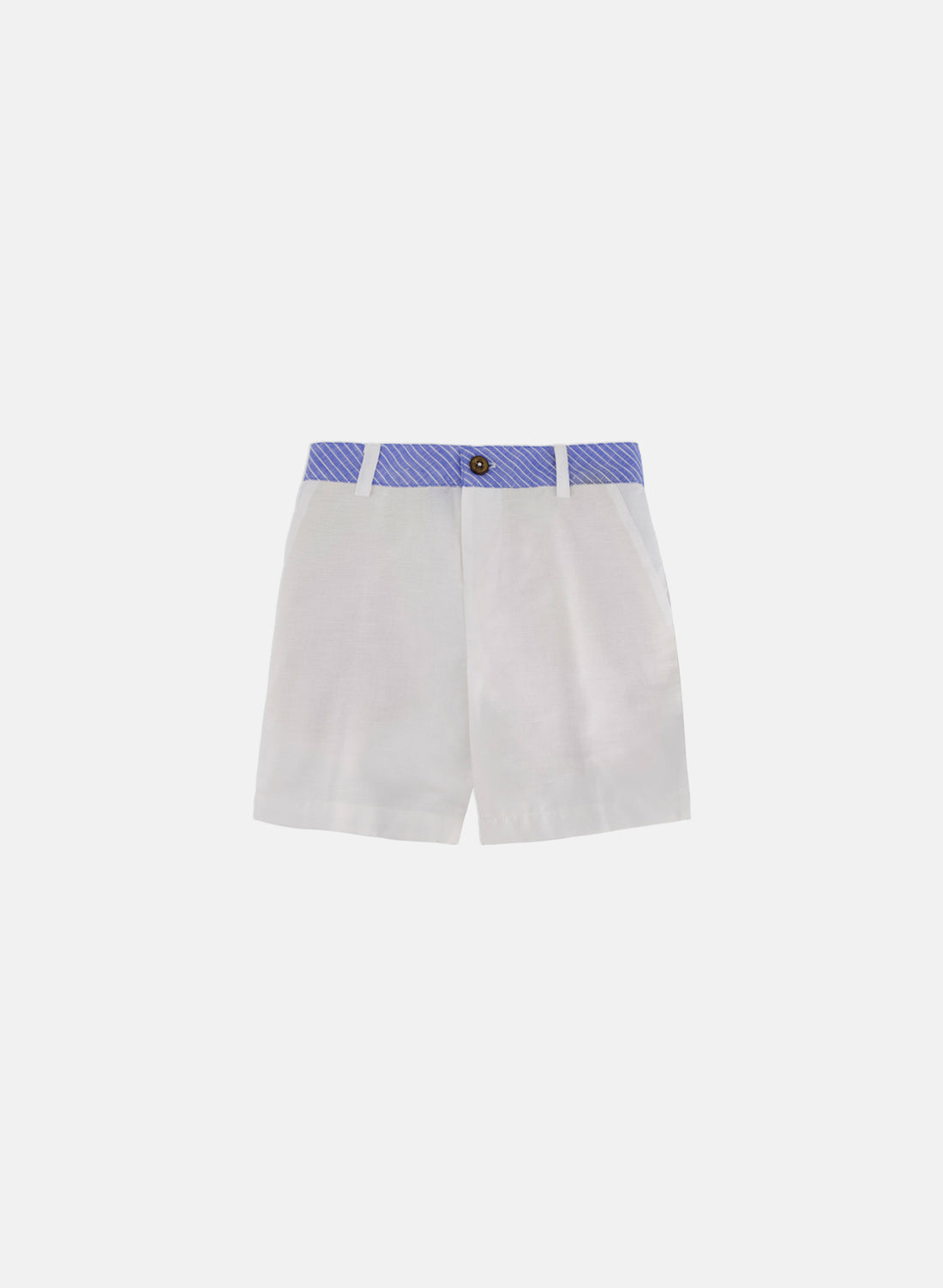 Bermuda para niño Lino Algodón Marino kids