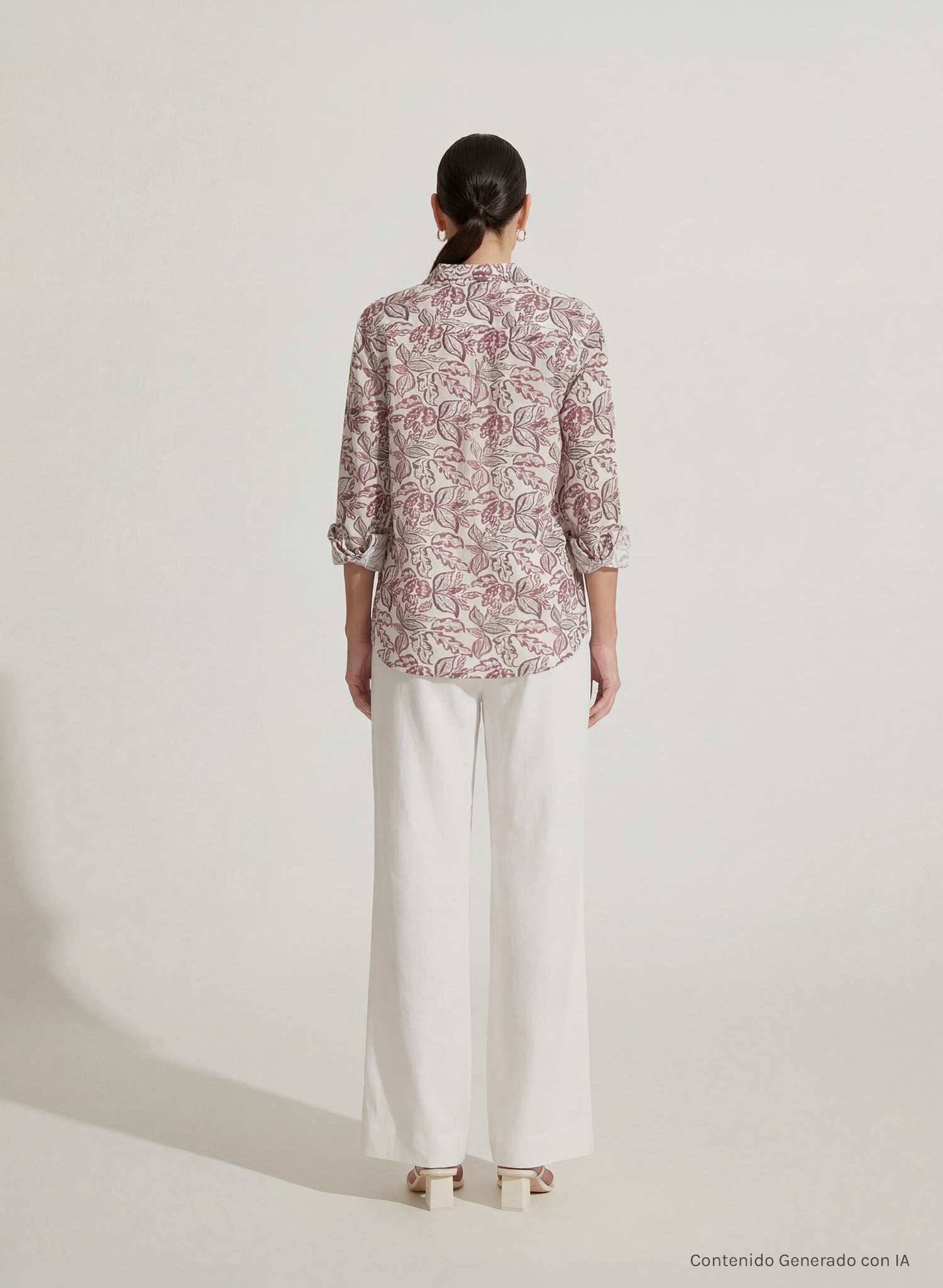 Blusa camisera 100% Lino Essenziale