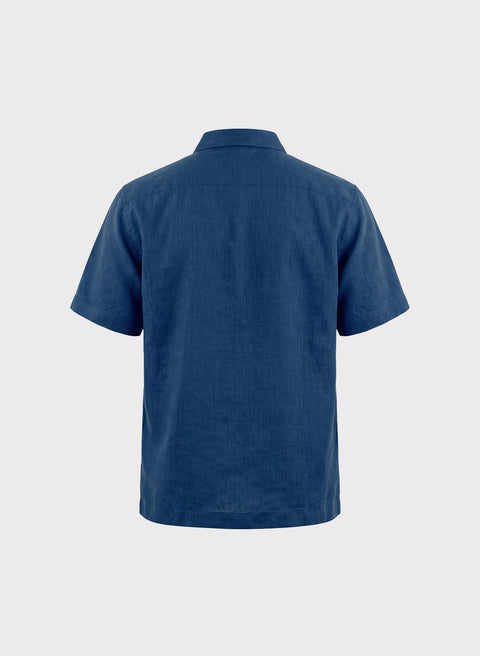 Guayabera Manga Corta 100% Lino Navdar