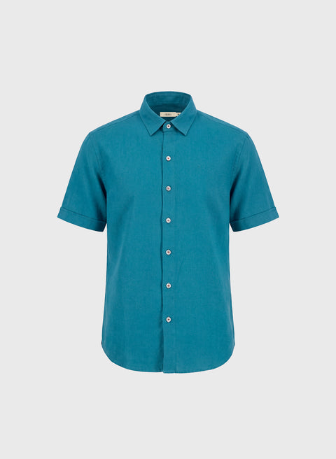 Camisa manga corta 100% Lino Park