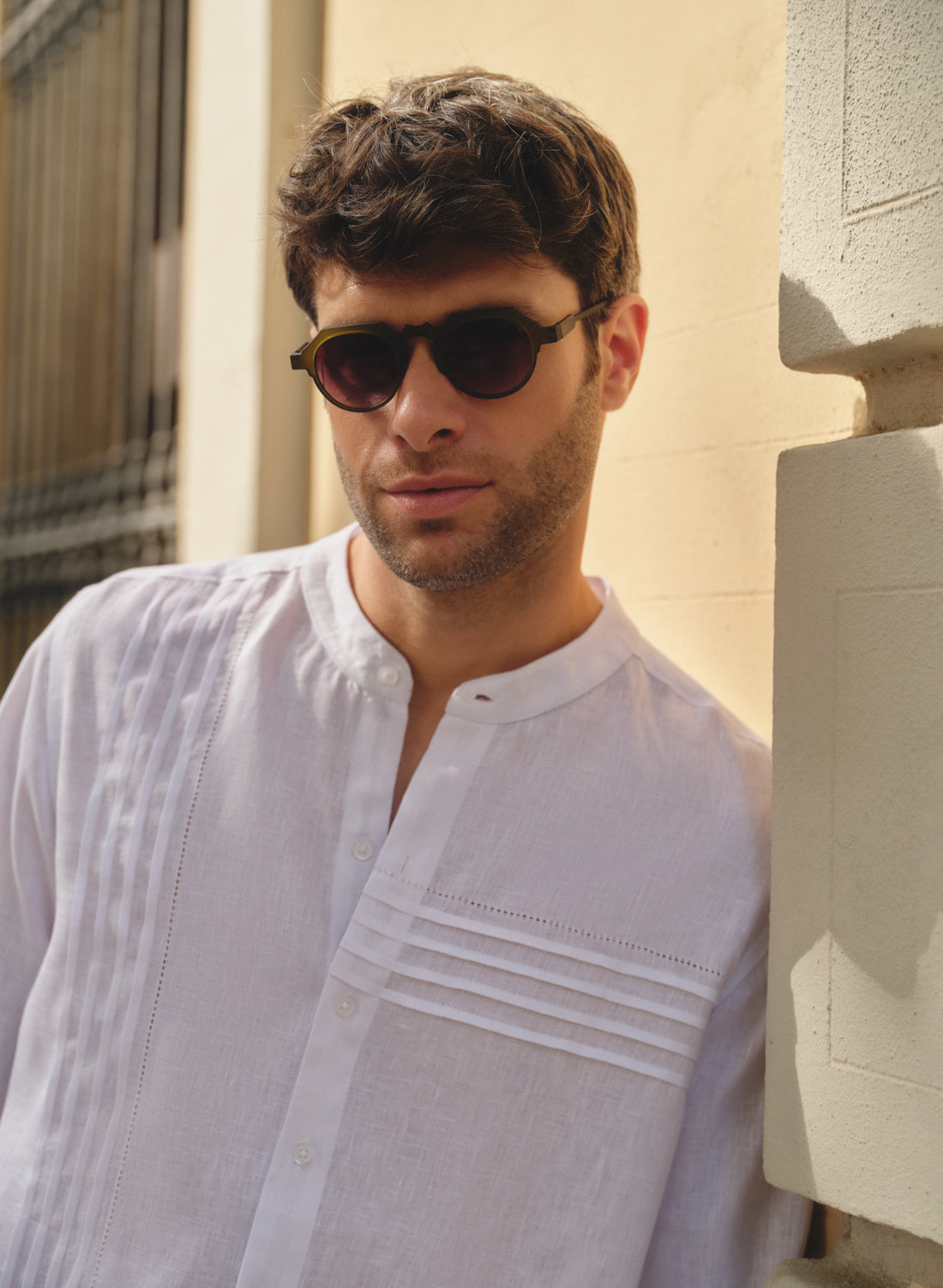 Camisa manga larga 100% Lino Herman