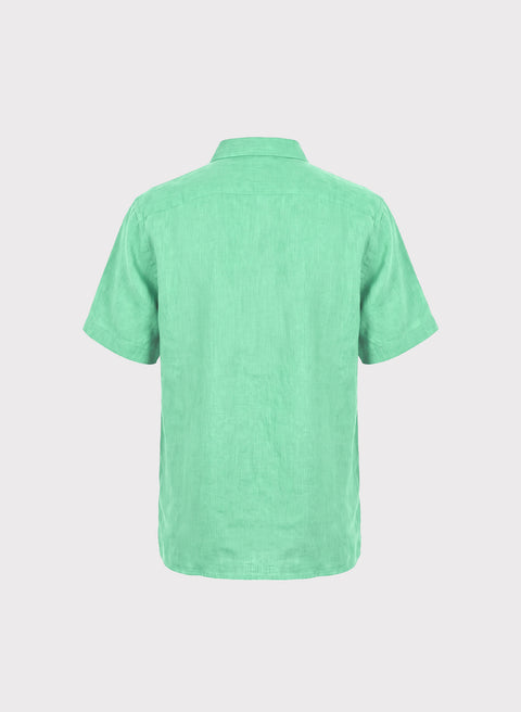 Camisa manga corta 100% Lino Park