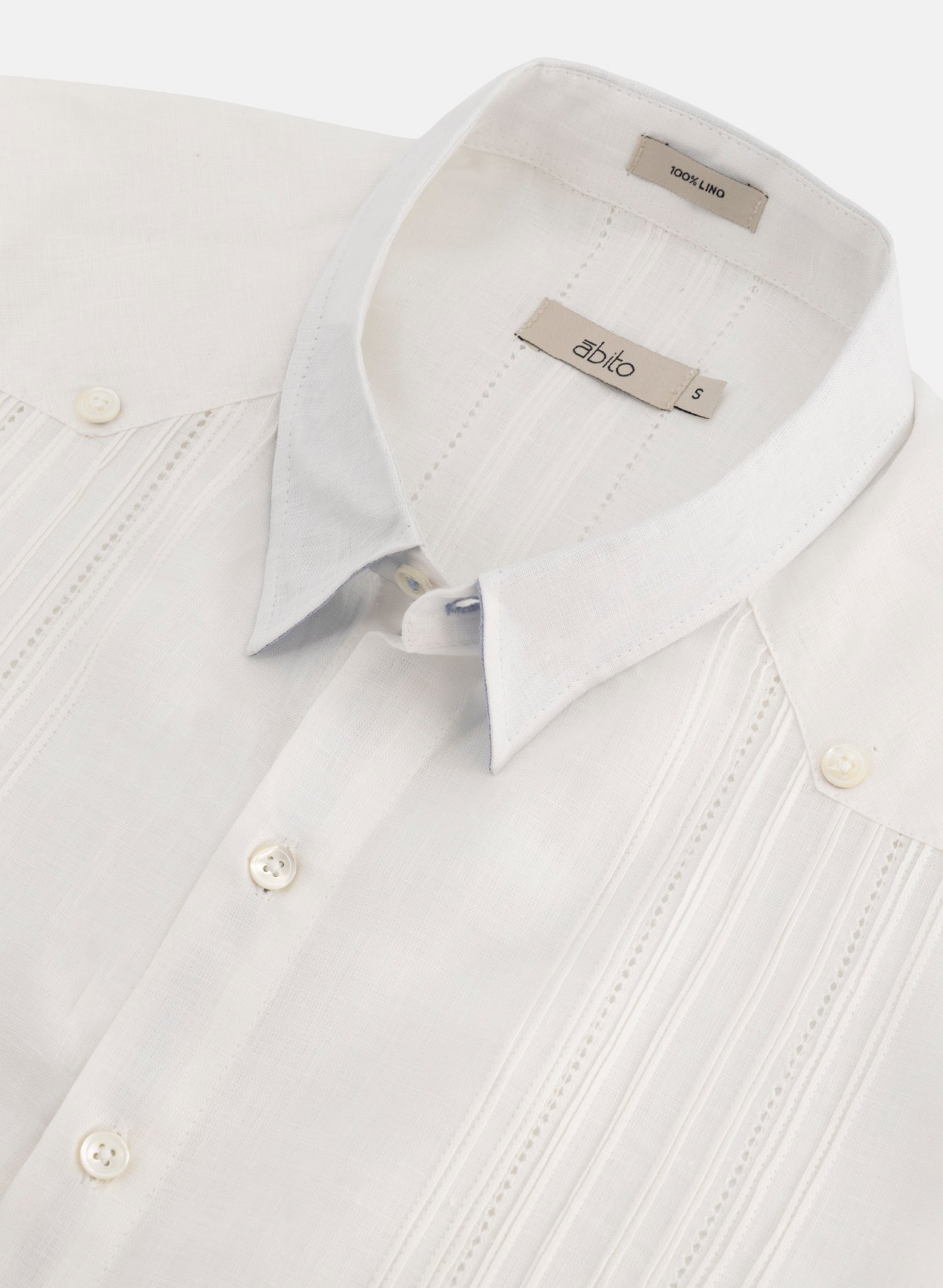 Guayabera manga larga 100% Lino Condao