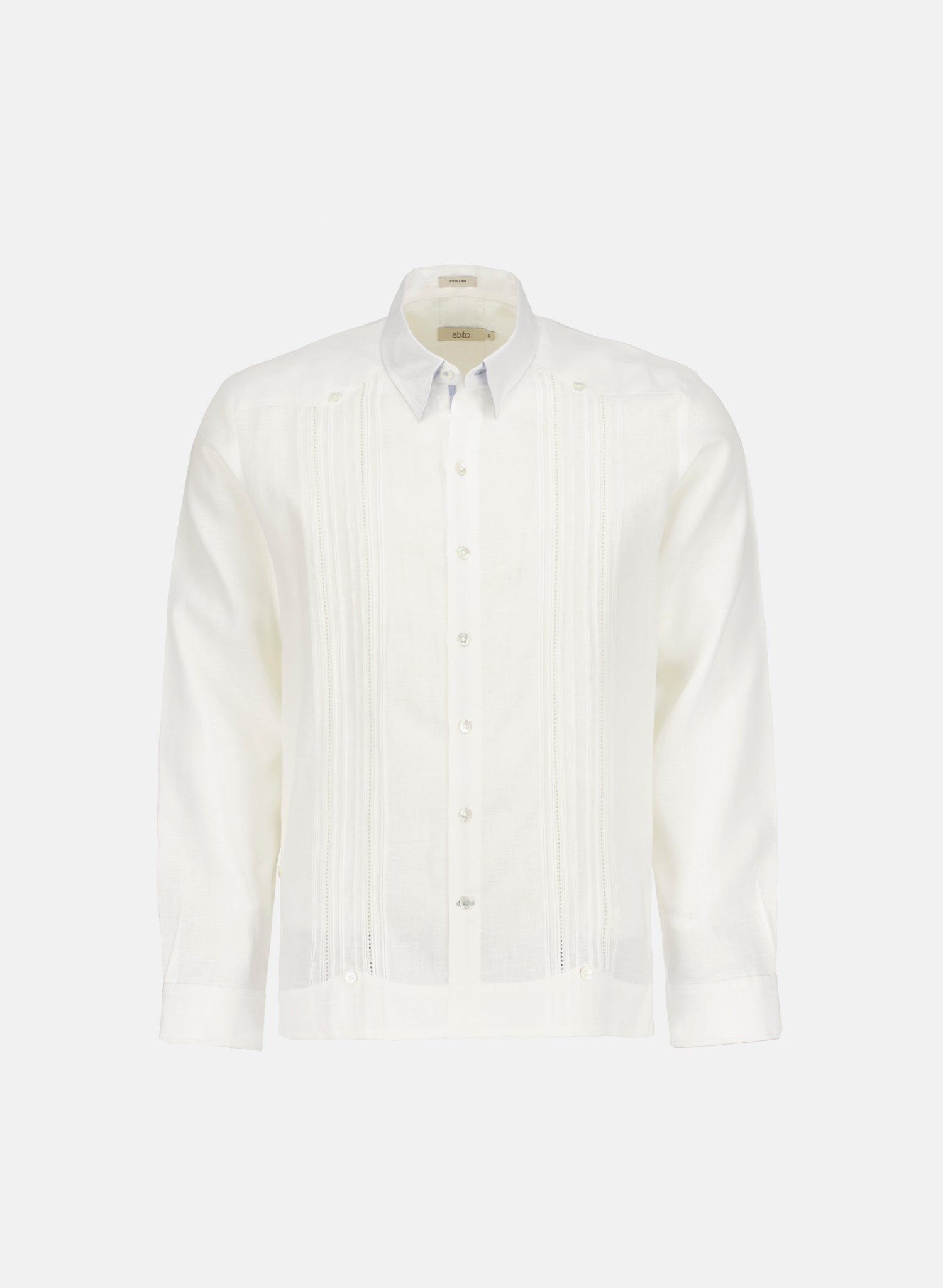 Guayabera manga larga 100% Lino Condao