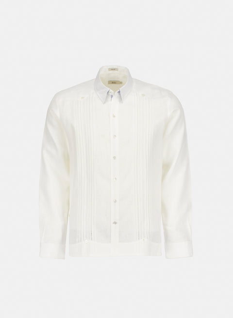Guayabera manga larga 100% Lino Condao