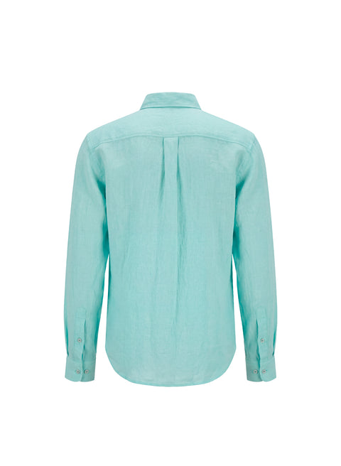 Camisa manga larga 100% Lino Balem