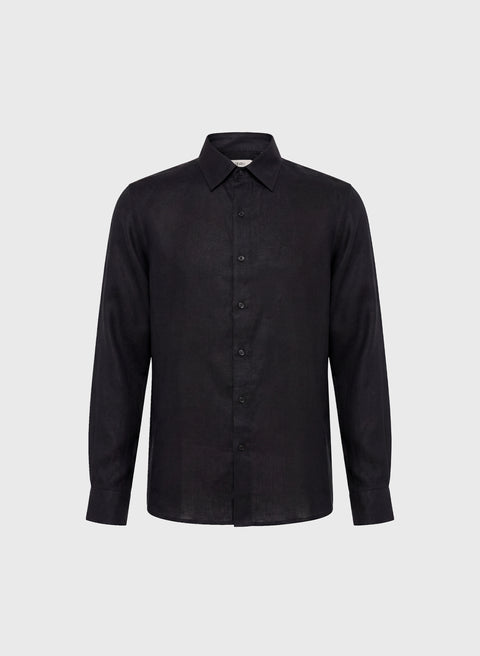 Camisa manga larga 100% Lino Italiano