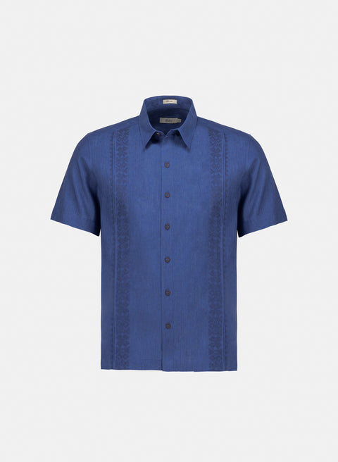 Guayabera manga corta 100% Lino Declan