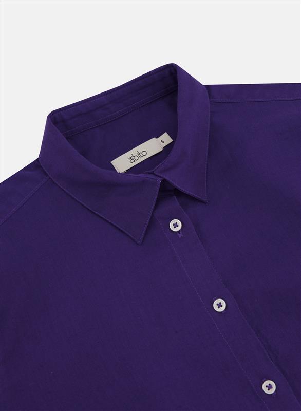 Blusa camisera Lino Algodón Essenziale