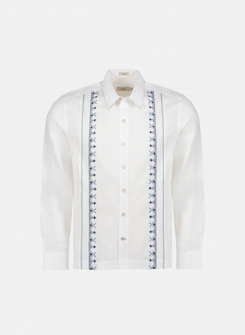 Guayabera manga larga 100% Lino Felser