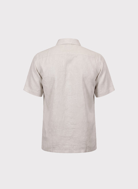Guayabera Manga Corta 100% Lino Ref