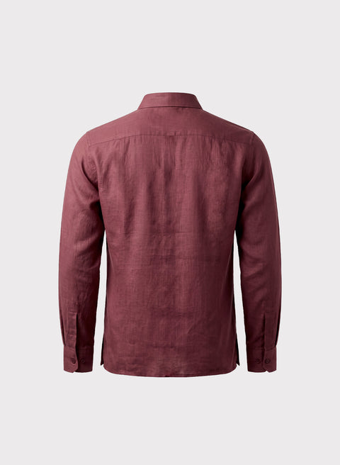 Guayabera Manga Larga 100% Lino Fabio