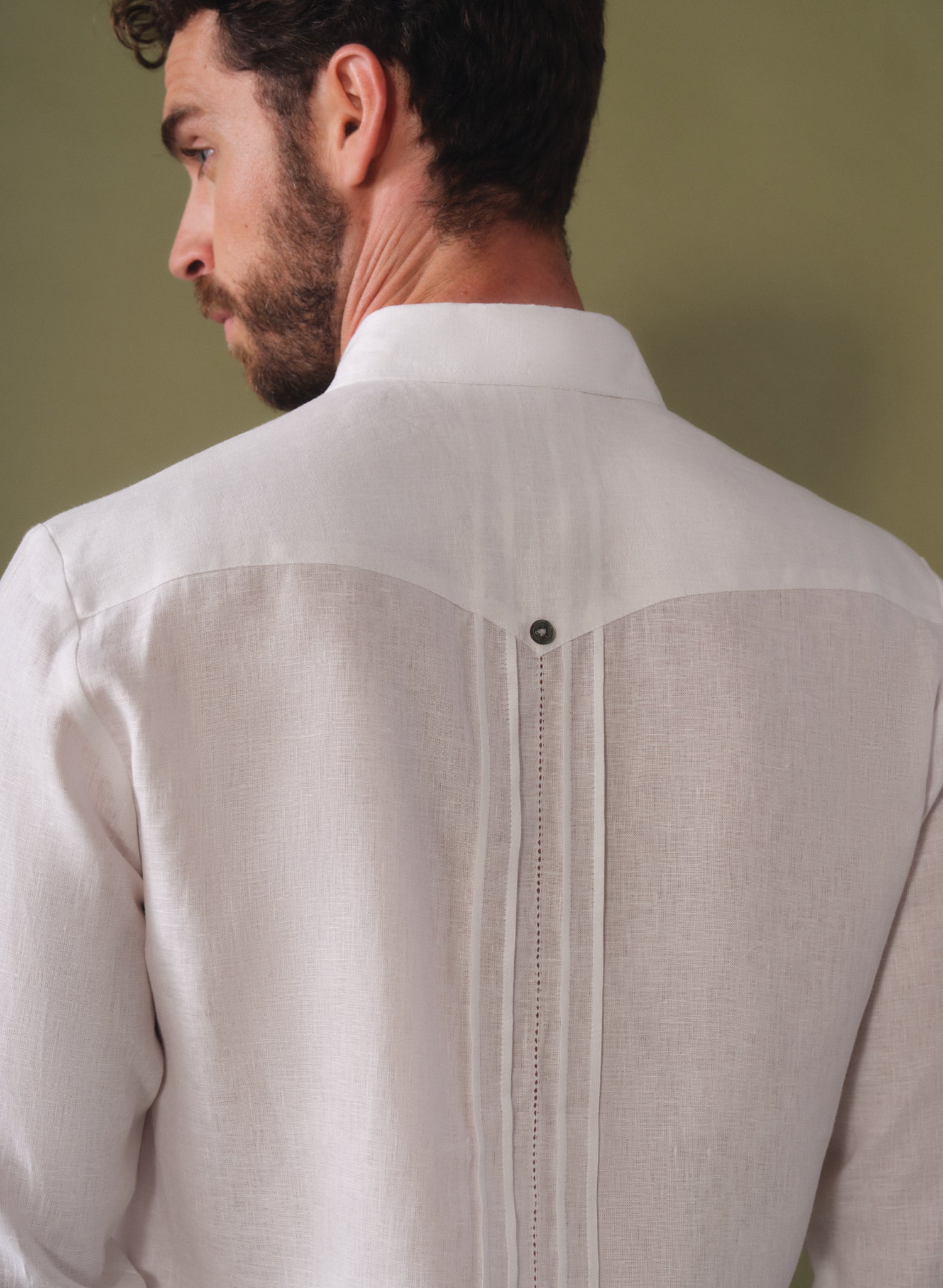 Guayabera manga larga 100% Lino Pritell