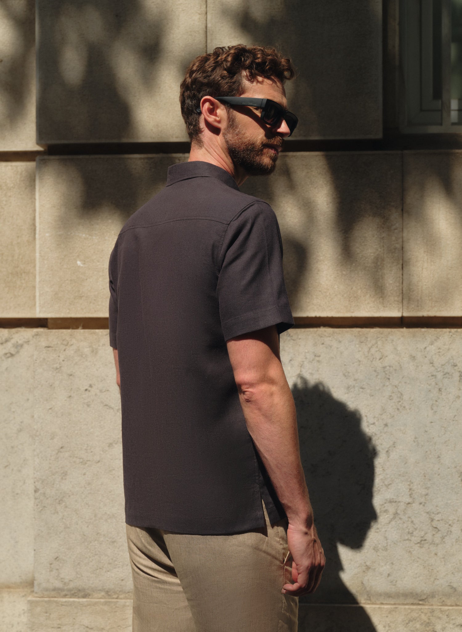 Guayabera manga corta 100% Lino Avag