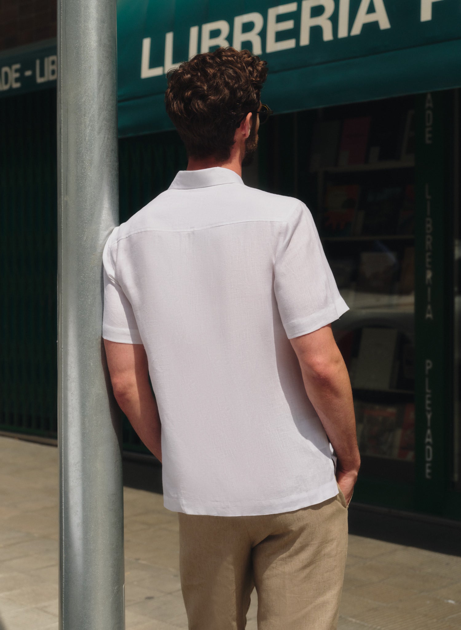 Guayabera manga corta Lino Algodón Latasa