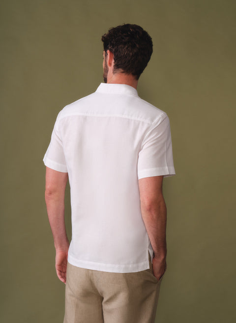Guayabera manga corta 100% Lino Milton