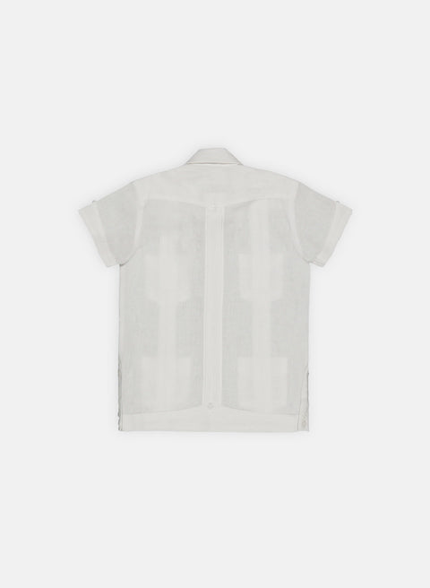 Guayabera de niño 100% Lino Tradicional