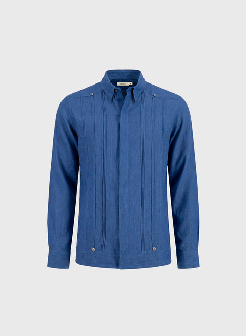 Guayabera manga larga 100% Lino Andro