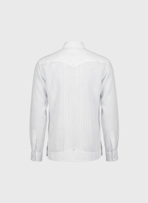 Guayabera manga larga 100% Lino Teran