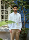 Guayabera Manga Larga 100% Lino Gabil