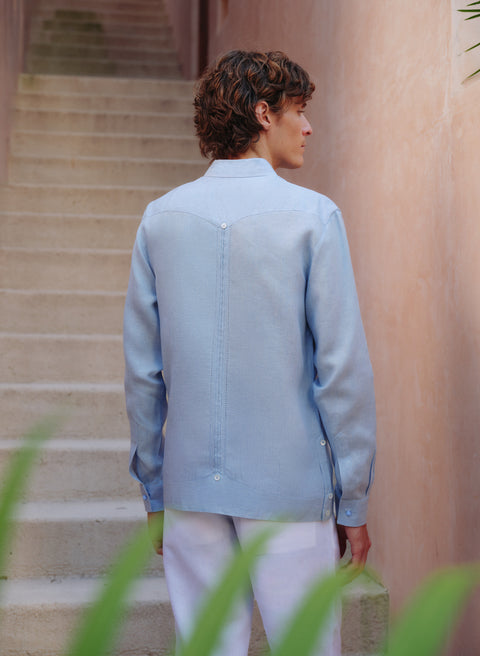 Guayabera 100% Lino Hawley TX