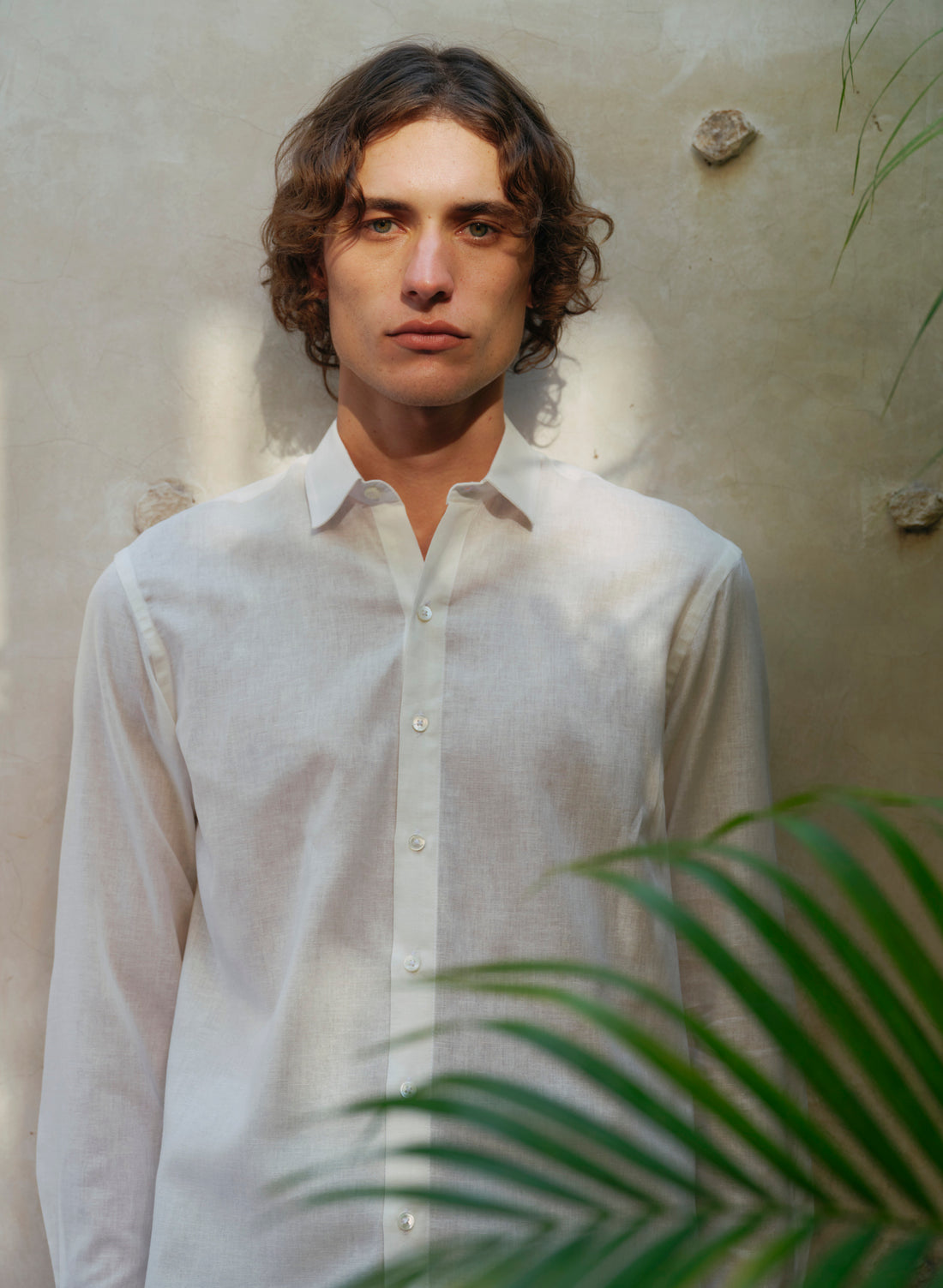 Camisa manga larga 100% Lino Italiano