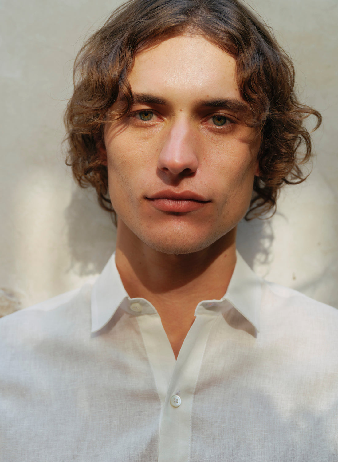 Camisa manga larga 100% Lino Italiano