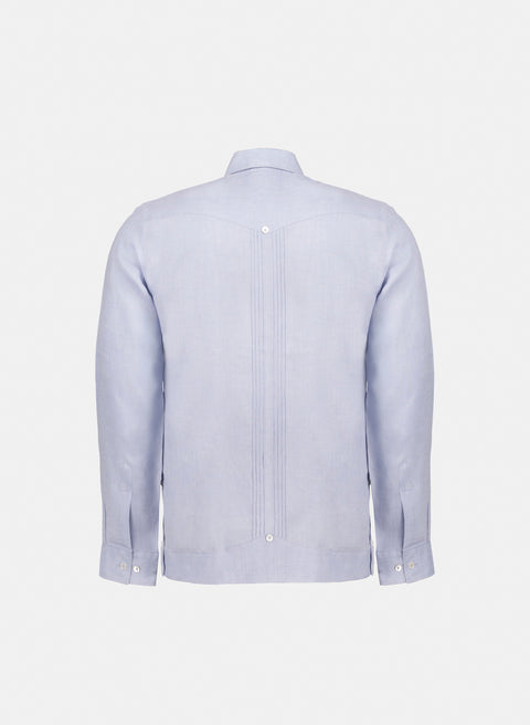 Guayabera manga larga 100% Lino Jean