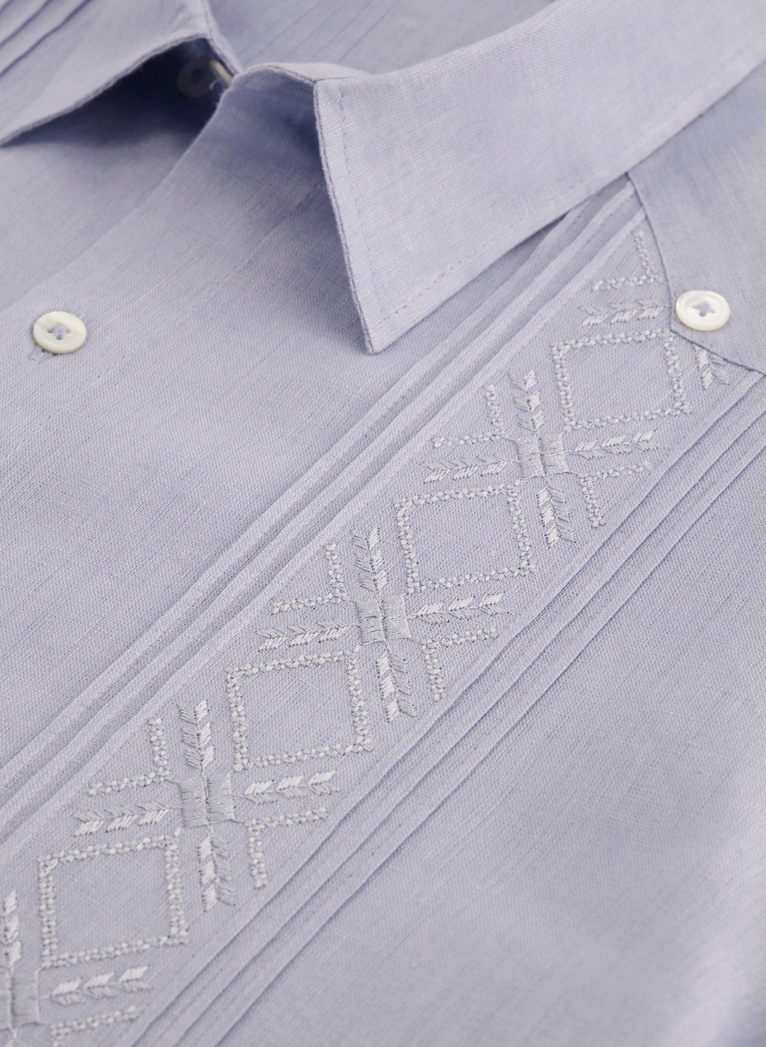 Guayabera manga larga 100% Lino Jean