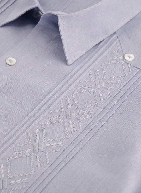 Guayabera manga larga 100% Lino Jean