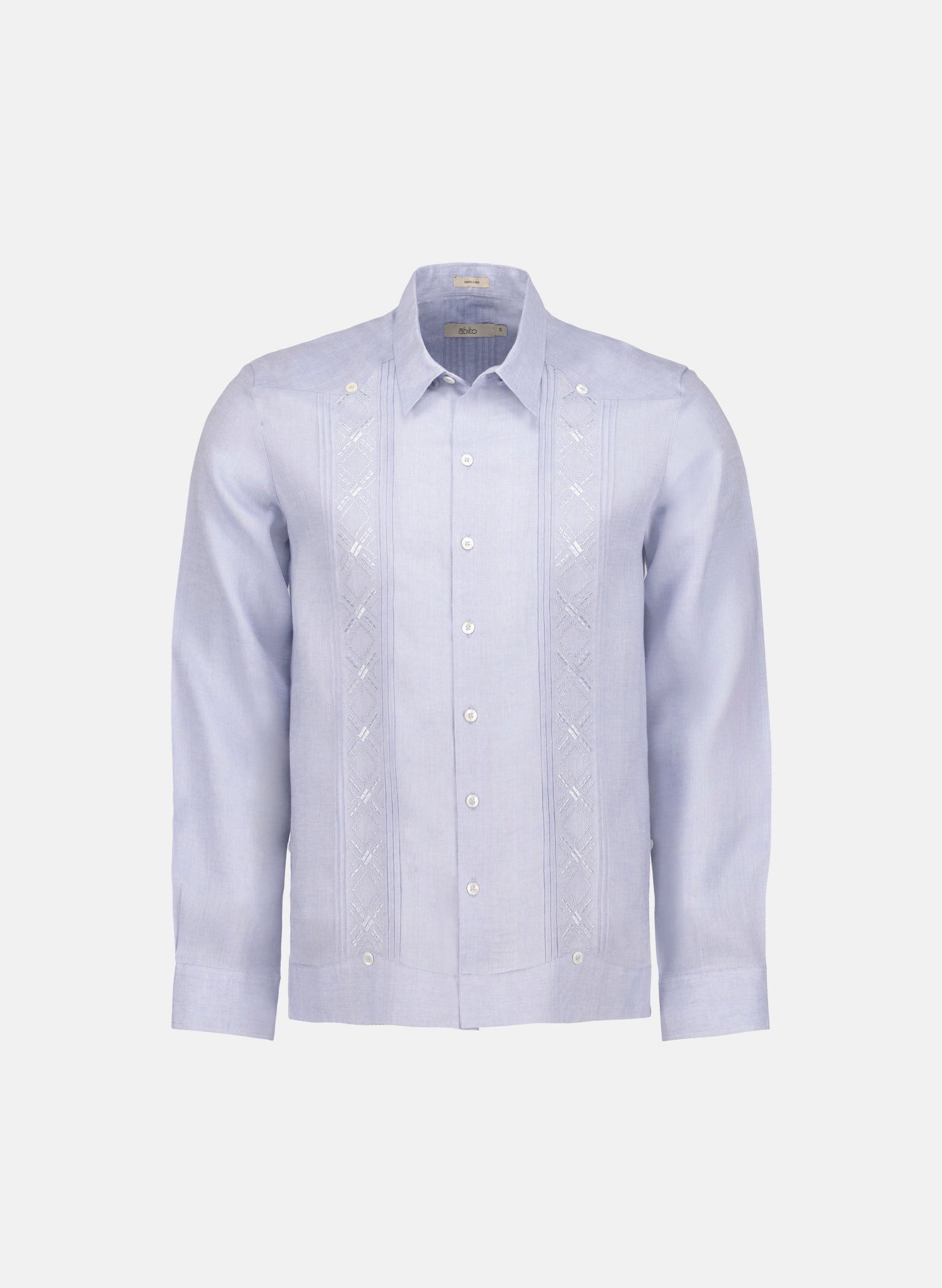 Guayabera manga larga 100% Lino Jean