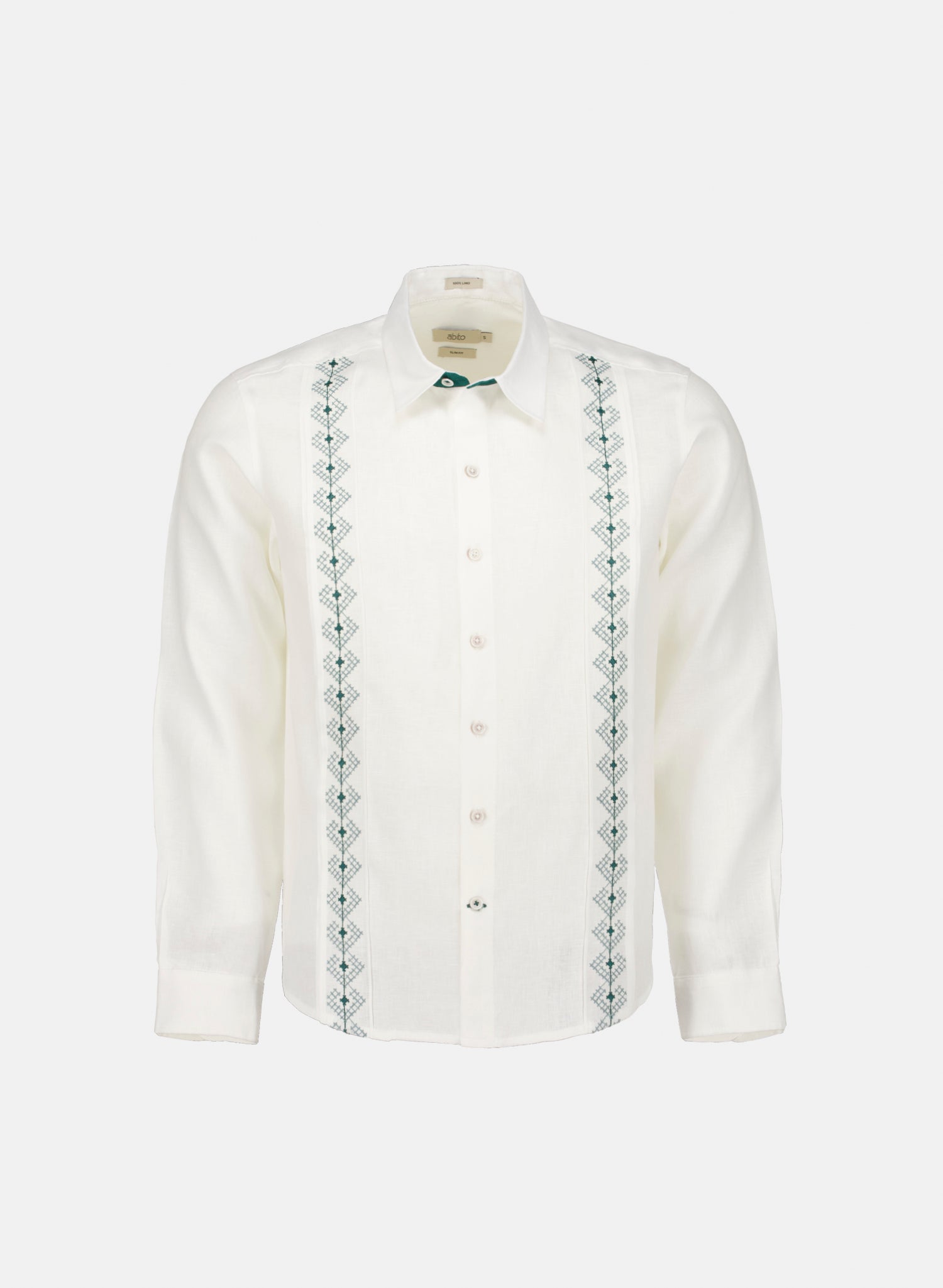 Guayabera manga larga 100% Lino Kamil