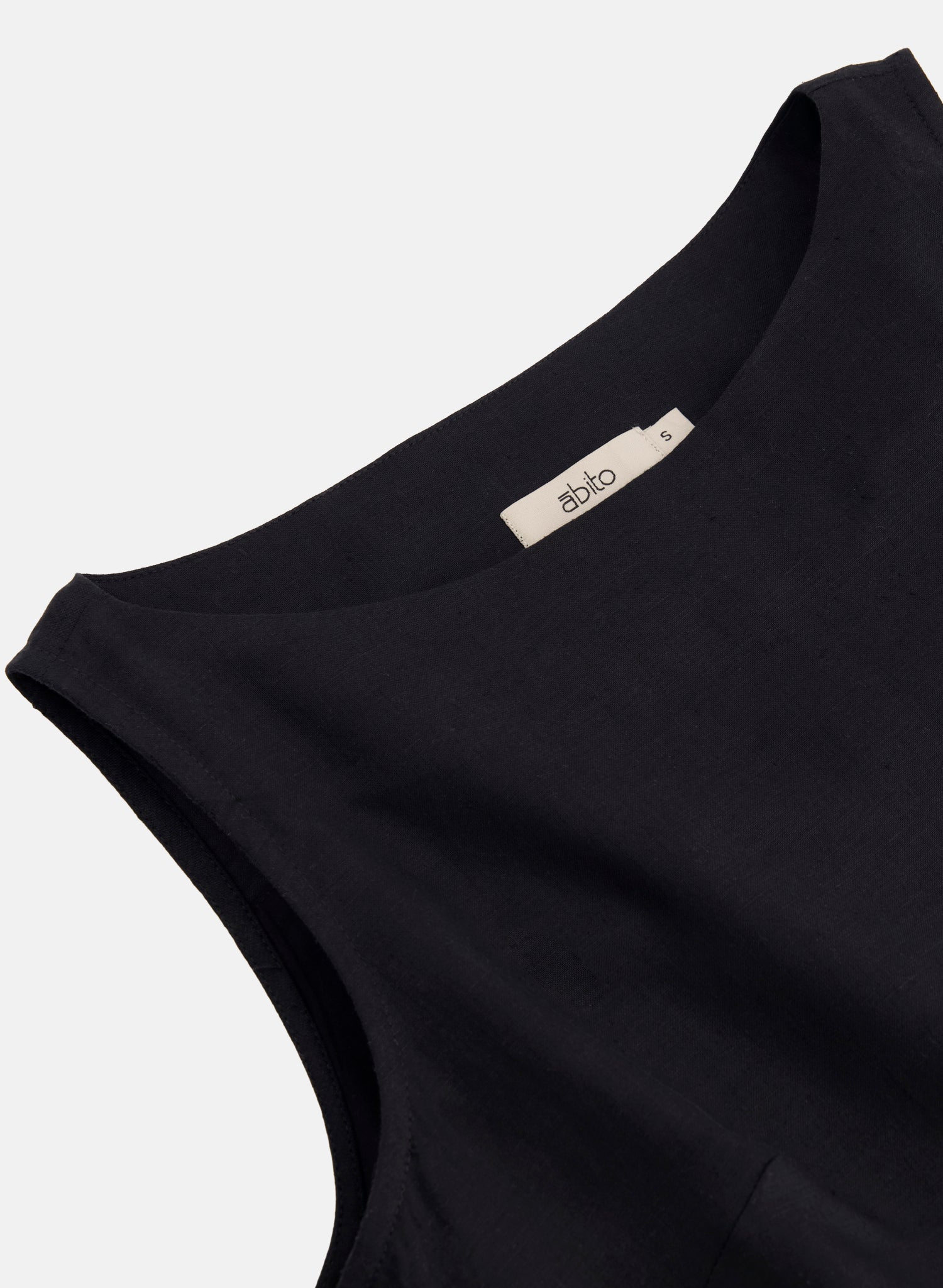 Vestido midi 100% lino Kent