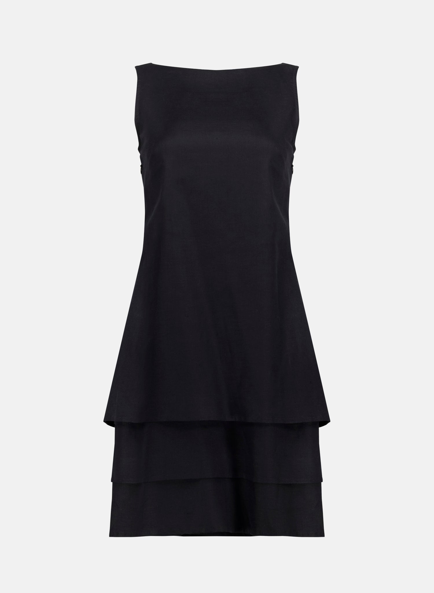 Vestido midi 100% lino Kent