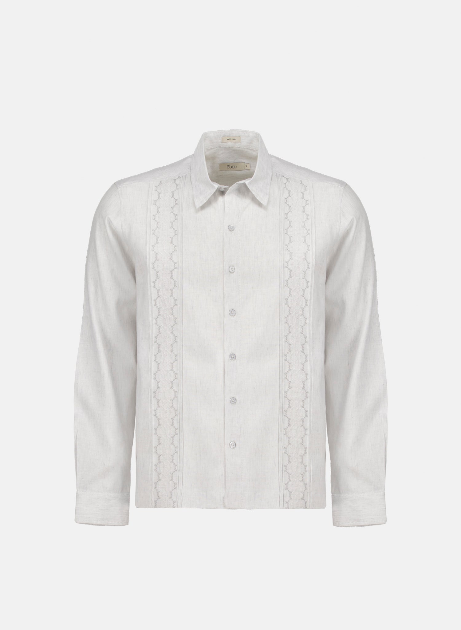 Guayabera manga larga 100% Lino Klem