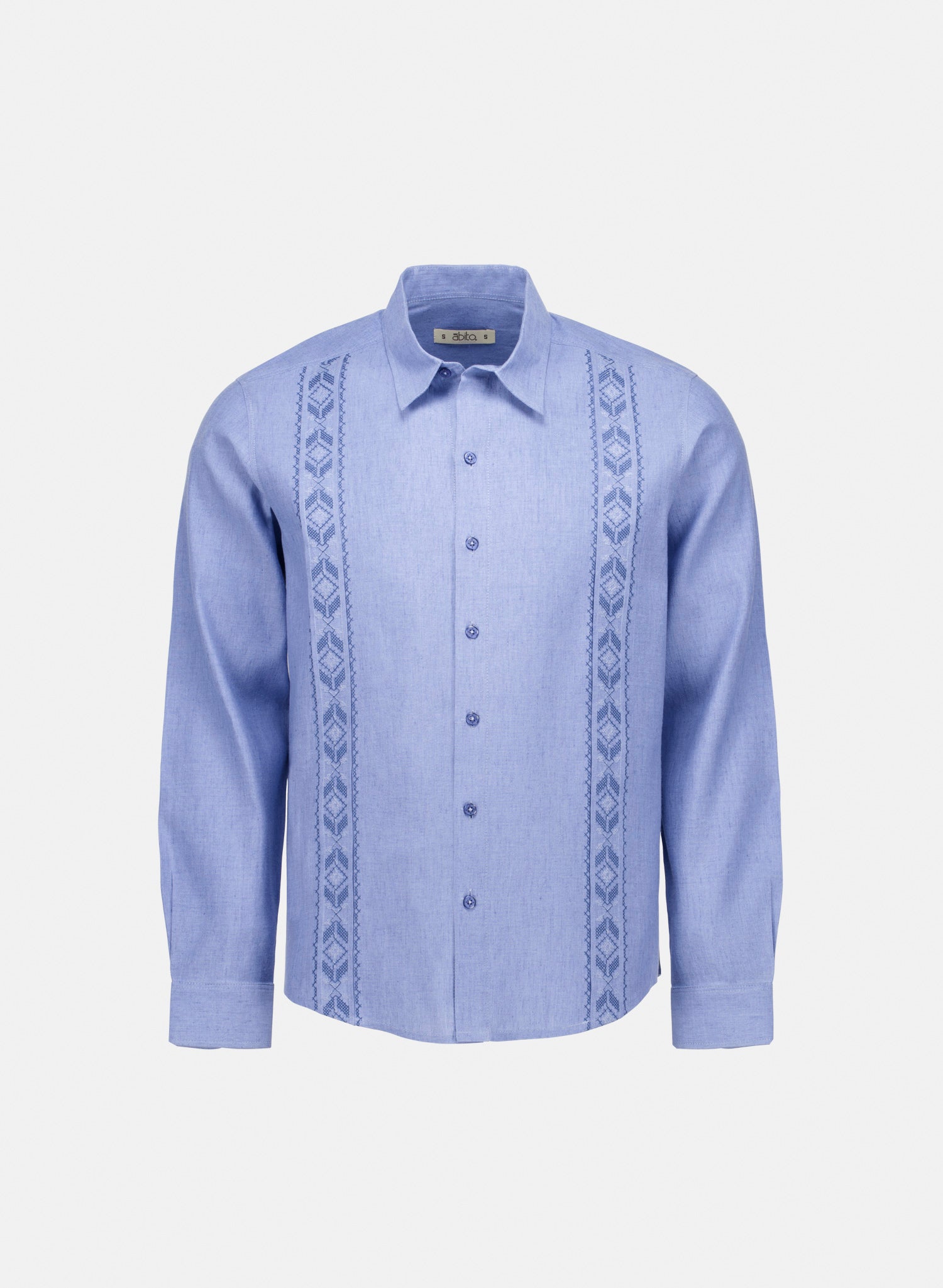 Guayabera manga larga Lino Algodón Lorenz