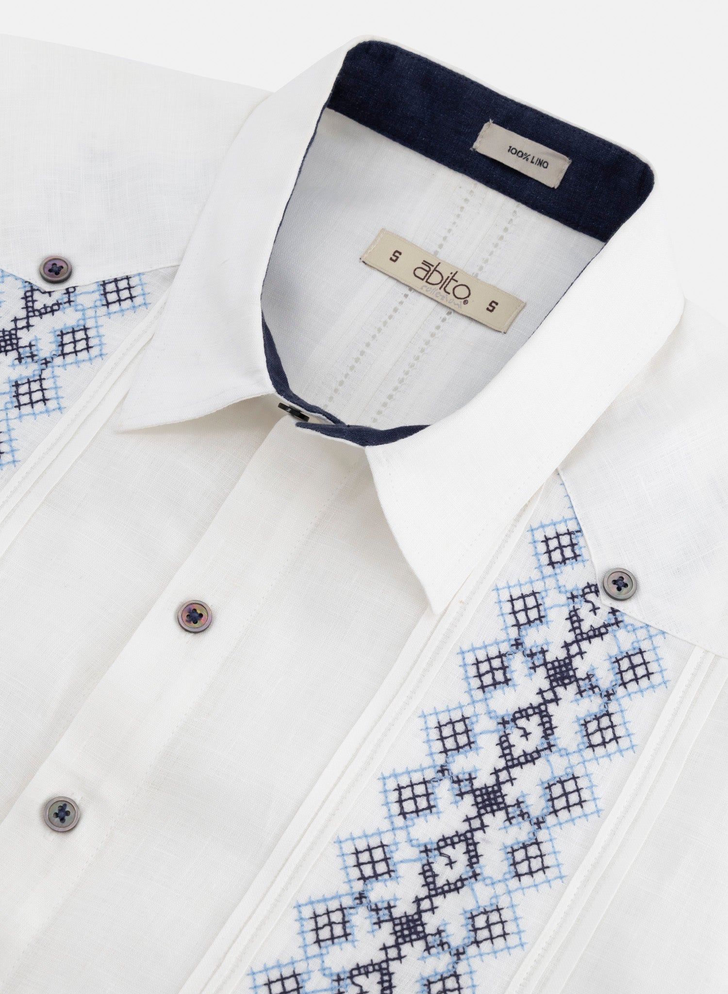 Guayabera manga larga 100% Lino Luan
