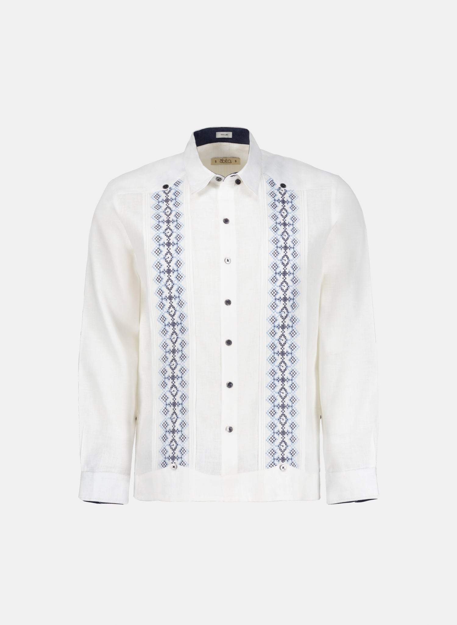 Guayabera manga larga 100% Lino Luan