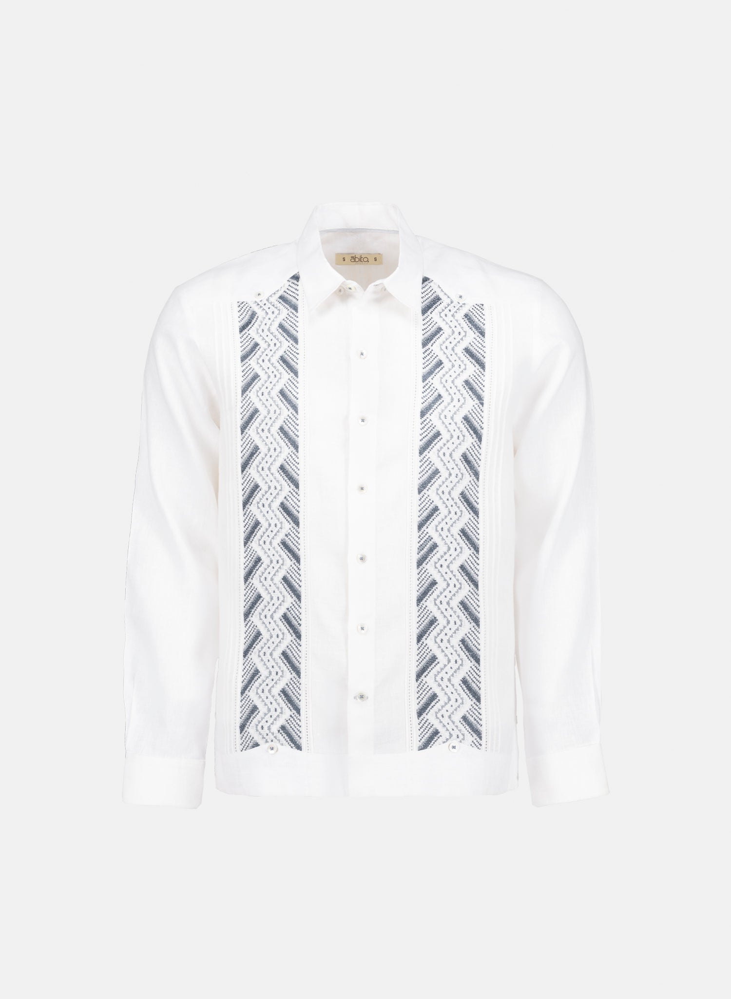 Guayabera Artesanal 100% Lino Manglar