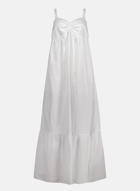 Vestido largo Lino Algodón Massah